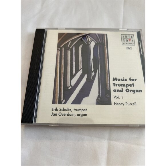 Music For Trumpet And Organ Vol. Q Henry Purcell Erik Schultz Trumpet Jan Overdu - Picture 2 of 8
